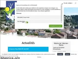 Sites similar to vals-les-bains.com