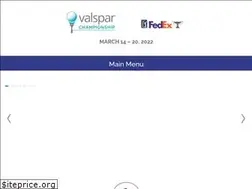 Sites similar to valsparchampionship.com