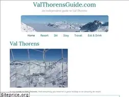 Sites similar to valthorensguide.com
