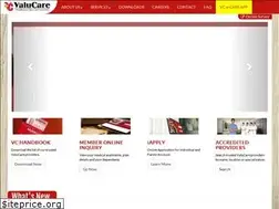 Sites similar to valucarehealth.com