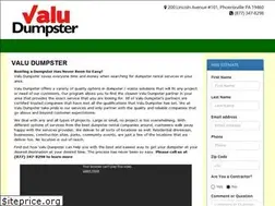 Sites similar to valudumpster.com