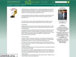 Sites similar to value-analyse.de