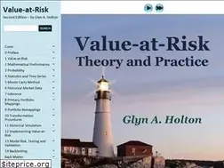 Sites similar to value-at-risk.net