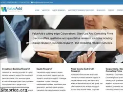 Sites similar to valueadd-research.com