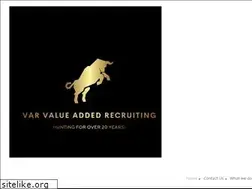 Sites similar to valueaddedrecruiting.com