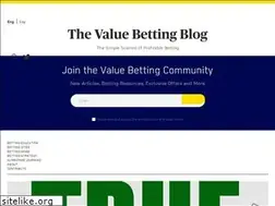 Sites similar to valuebettingblog.com