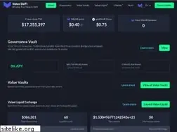 Sites similar to valuedefi.io