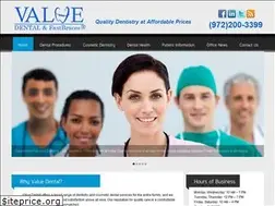 Sites similar to valuedentalgroup.com