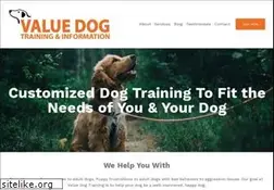 Sites similar to valuedogtraining.com