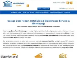 Sites similar to valuegaragedoors.ca