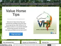 Sites similar to valuehorsetips.co.uk