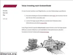 Sites similar to valueinvesting.de