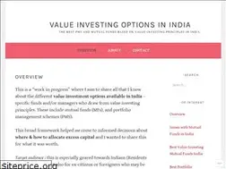 Sites similar to valueinvestingfundsindia.com