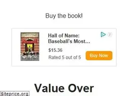 Sites similar to valueoverreplacementgrit.com