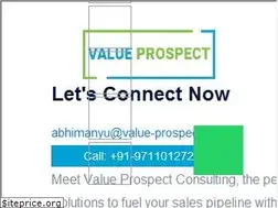 Sites similar to valueprospects.in
