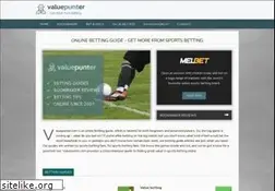 Sites similar to valuepunter.com