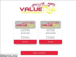 Sites similar to valueridecars.com