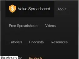 Sites similar to valuespreadsheet.com