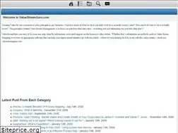 Sites similar to valuestreamguru.com