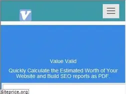 Sites similar to valuevalid.com