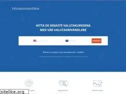 Sites similar to valutaomvandlare.co