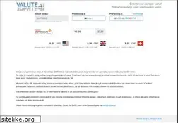 Sites similar to valute.si
