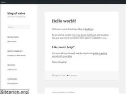 Sites similar to valve9222.edublogs.org