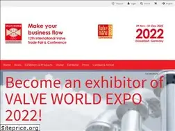 Sites similar to valveworldexpo.com