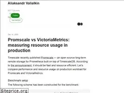 Sites similar to valyala.medium.com