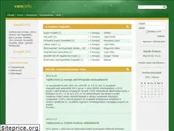Sites similar to vaminfo.hu