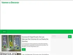 Sites similar to vamosadecorar.com