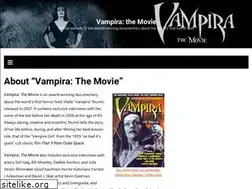 Sites similar to vampirathemovie.com