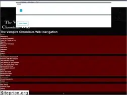 Sites similar to vampirechronicles.wikia.com