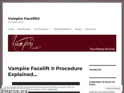 Sites similar to vampirefacelift.com