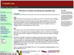 Sites similar to vanade.com