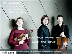 Sites similar to vanbaerletrio.com