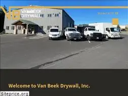 Sites similar to vanbeekdrywall.com