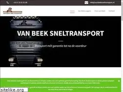 Sites similar to vanbeeksneltransport.nl
