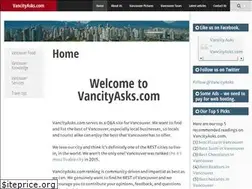 Sites similar to vancityasks.com