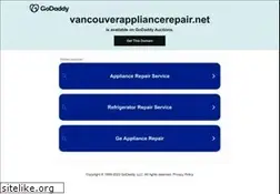 Sites similar to vancouverappliancerepair.net