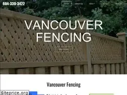 Sites similar to vancouverfencing.ca