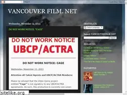 Sites similar to vancouverfilm.net
