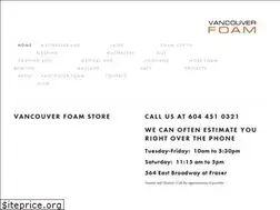 Sites similar to vancouverfoam.com