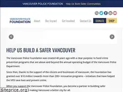 Sites similar to vancouverpolicefoundation.org