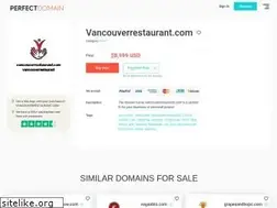 Sites similar to vancouverrestaurant.com