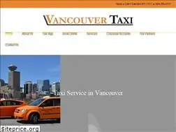 Sites similar to vancouvertaxi.cab