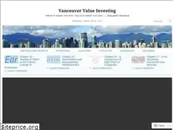 Sites similar to vancouvervalueinvesting.net