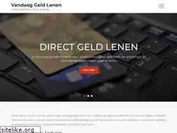 Sites similar to vandaaggeldlenen.com
