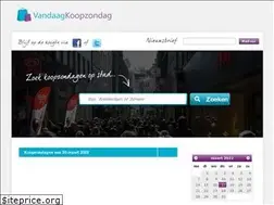 Sites similar to vandaagkoopzondag.nl