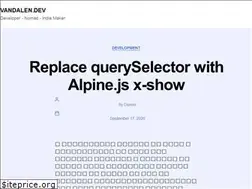 Sites similar to vandalen.dev